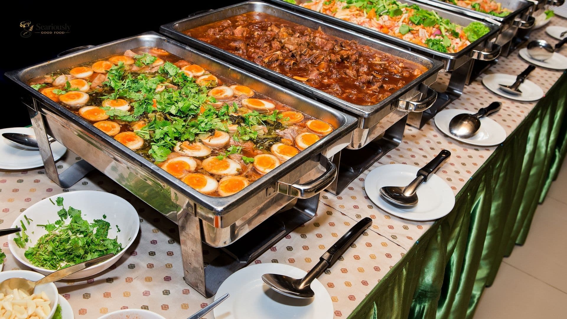 Buffet hot entrees