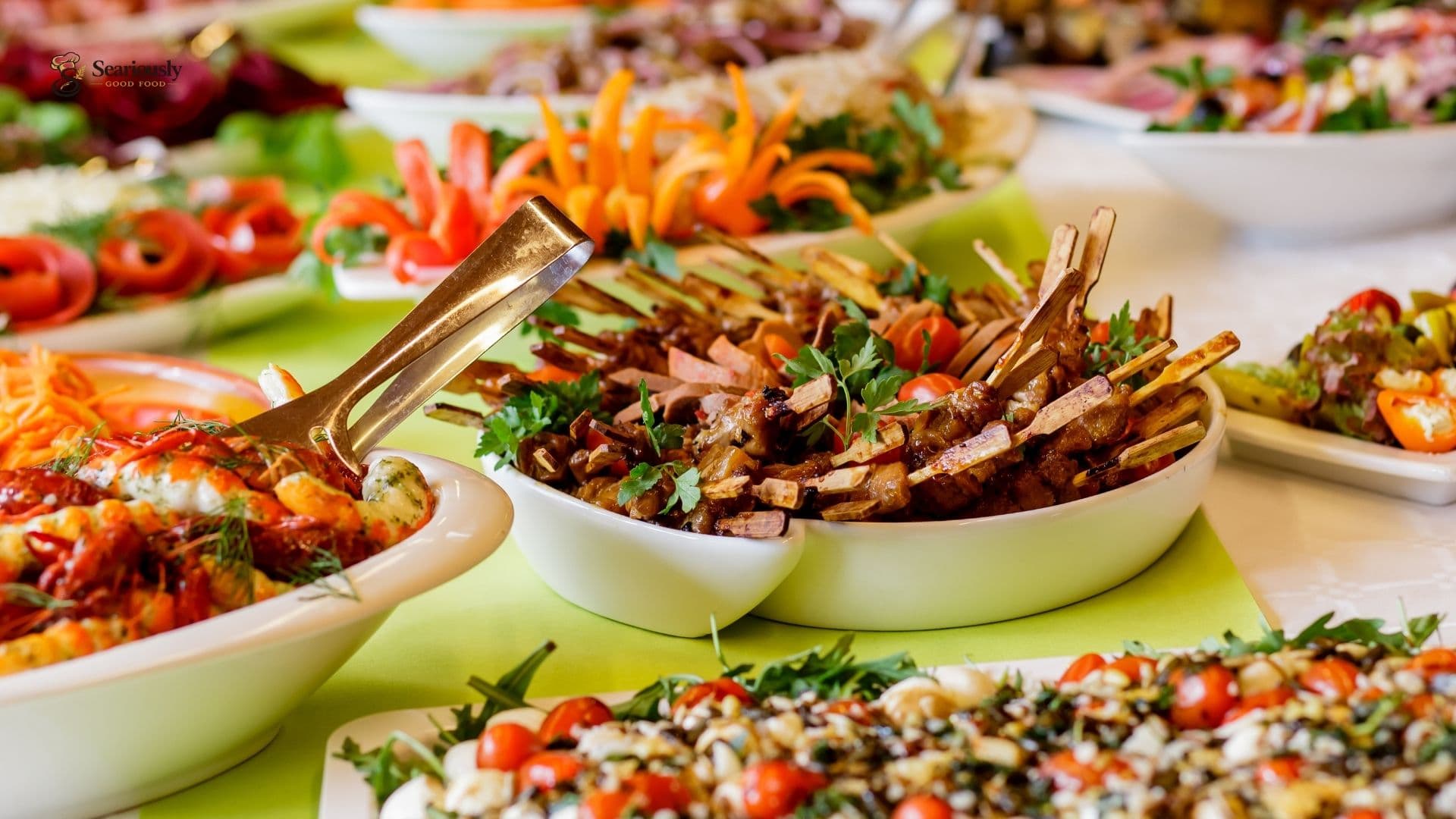 Grazing platters and appetizers for a Sacramento party