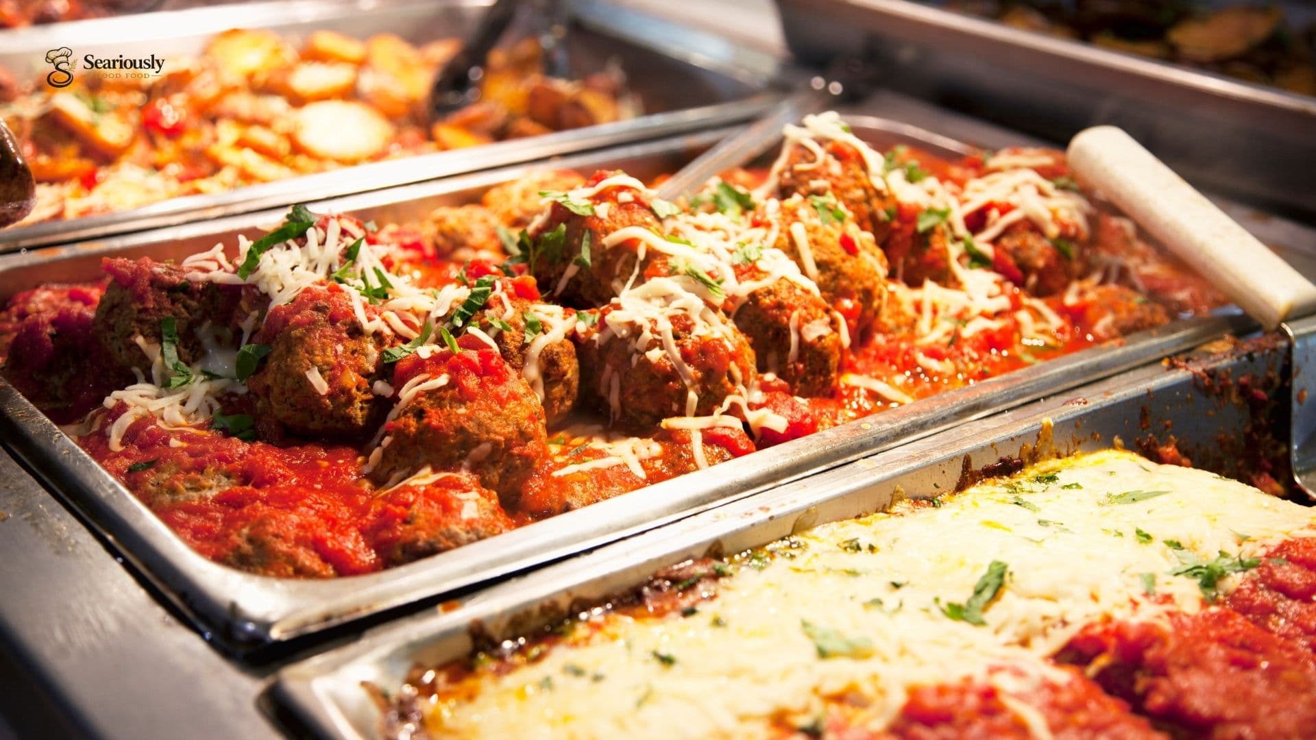 Hot buffet entrees