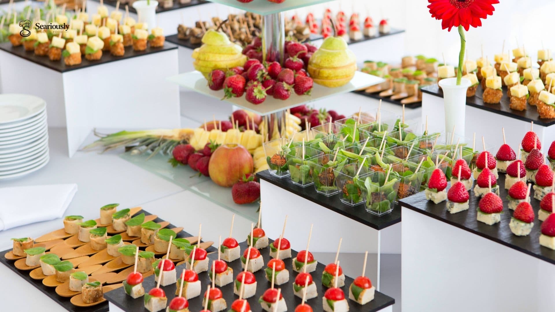 Dessert canape display