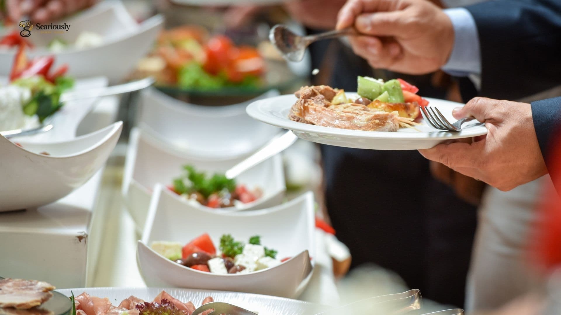Plated buffet service